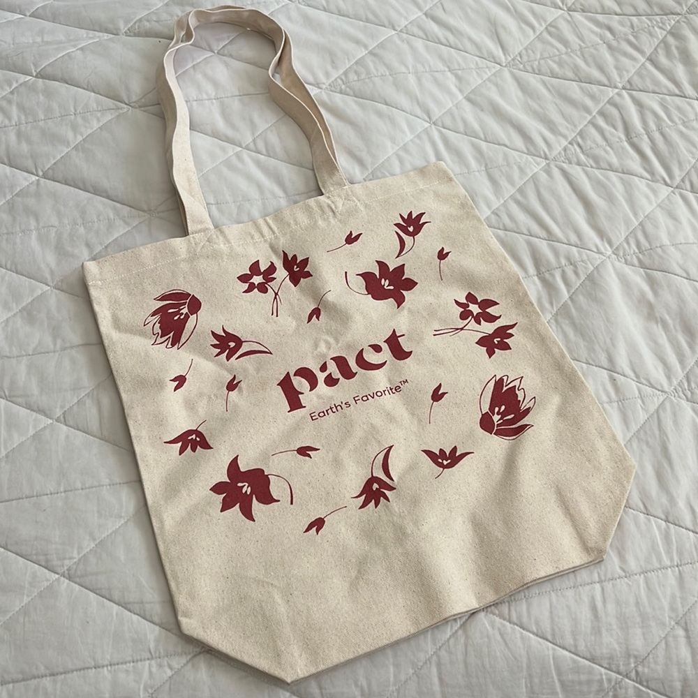 Pact Organic Cotton Canvas Tote Bag